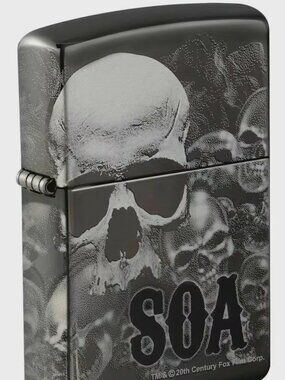 Premium Sons of Anarchy -Smokey Skulls Zippo Lighter